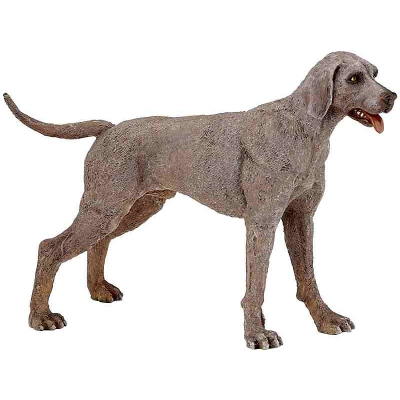 Weimaraner Dog Plastic Figure