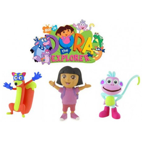 Figuras Dora Botas Swipper PVC
