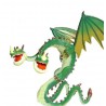 Dragon Cremallerus Vomito y Erupto Figura