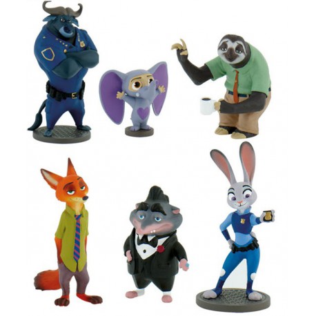 Zootrópolis Disney Figures