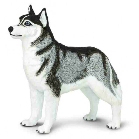  Perro de Trabajo Husky Siberiano Figura