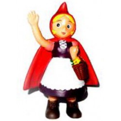 Little Red Riding Hood Saluting Figure