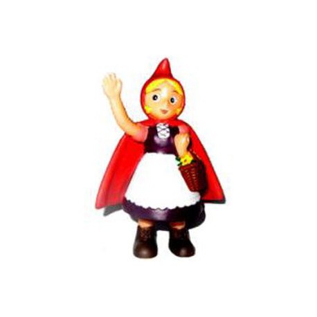 Little Red Riding Hood Saluting Figure