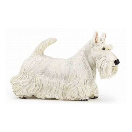 White Scottish Terrier Dog Pvc
