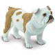 Bulldog Plastic Figure 6 cm