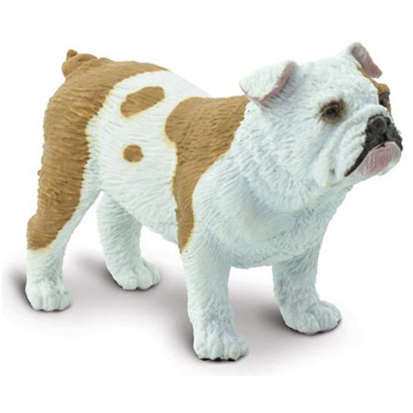 Bulldog Plastic Figure 6 cm