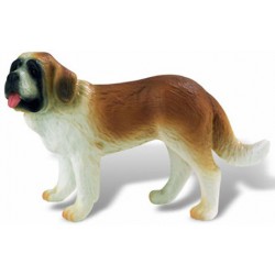 St. Bernard Dog Figure