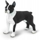 Boston Terrier Perro de familia Figura Imitación