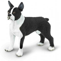 Boston Terrier Dog Figure