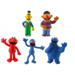 Sesame Street Plastic Figures