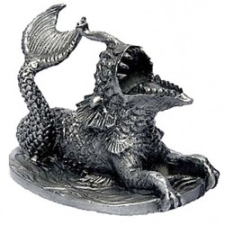 Ceto Monstruo Marino Griego Figura De Metal