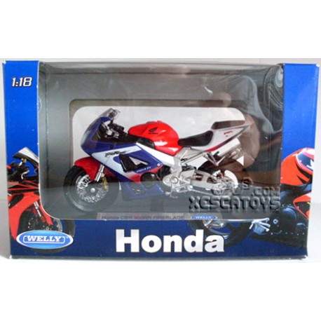 Honda CBR 900RR Fireblade Escala 1:18 Welly
