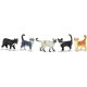Gatos Domésticos Figuras Miniaturas