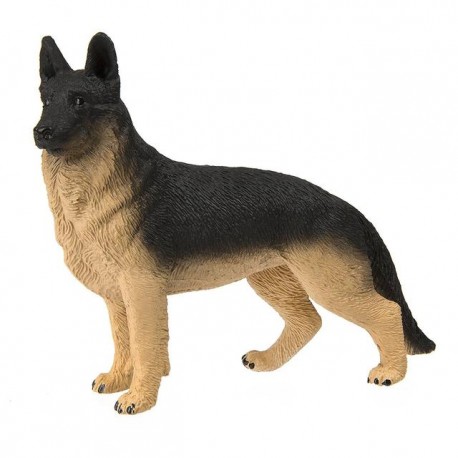 Pastor Alemán u Ovejero Figura Perro de Trabajo
