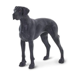 Great Dane Dog Plastic Figure