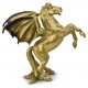 Caballo Dorado con Alas Figura Mitológica Griega