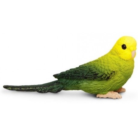 Green Budgie Figure