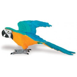 Guacamayo Barbazul Figura Aves Miniatura
