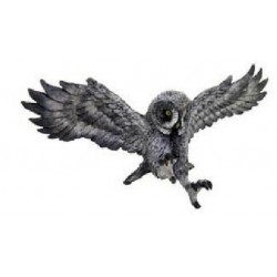 Cárabo Lapón Figura Aves Miniatura